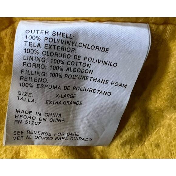 Vintage Green Bay Packers Game Day Jacket XL Hooded Rain Coat Yellow Lining - Picture 11 of 13